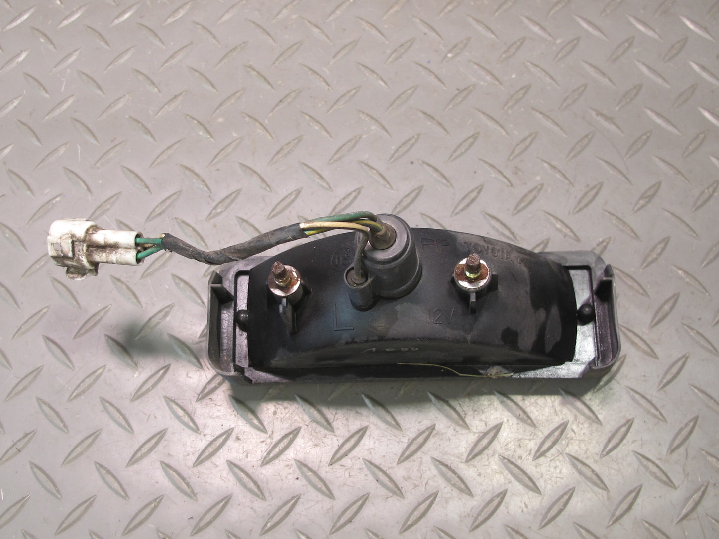 87-89 Toyota MR2 AW15 Front Bumper Left & Right Turn Signal Light Lamp Set OEM