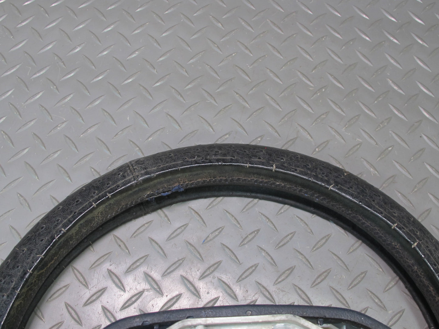 87-89 Toyota MR2 AW15 3-SPOKE Leather Steering w Horn Blue OEM