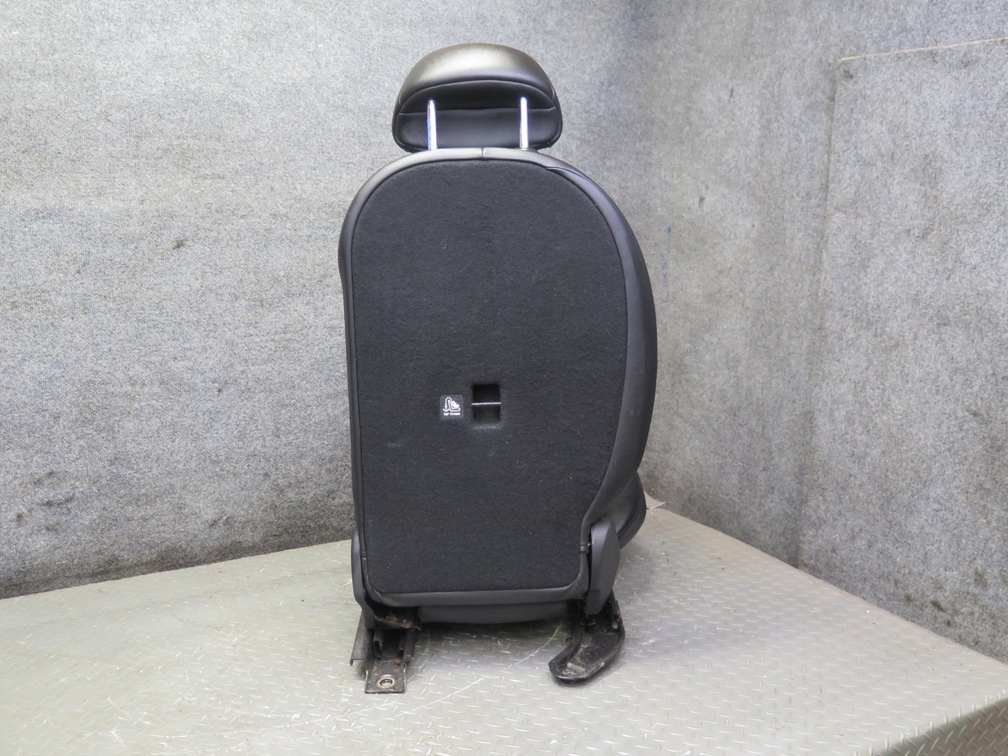 11-15 Mini Cooper S R60 Countryman Sport Rear Leatherette Seat Set Black OEM