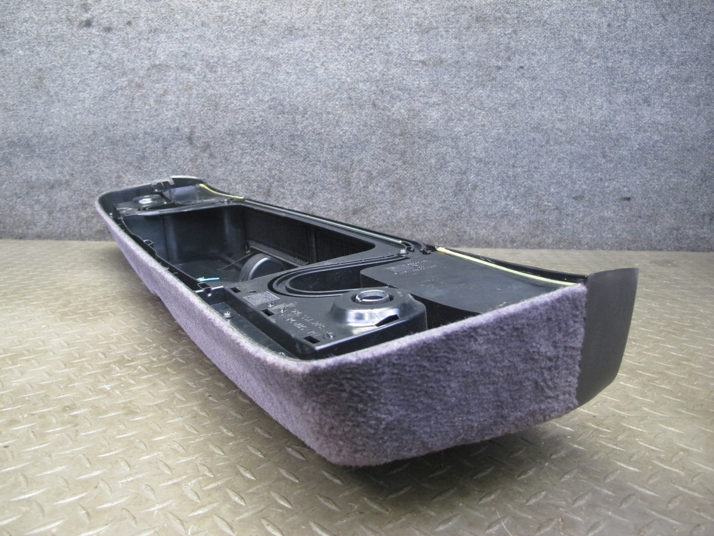 2000-2001 Porsche Boxster 986 Rear Parcel Shelf Speaker Box Subwoofer Trim Panel