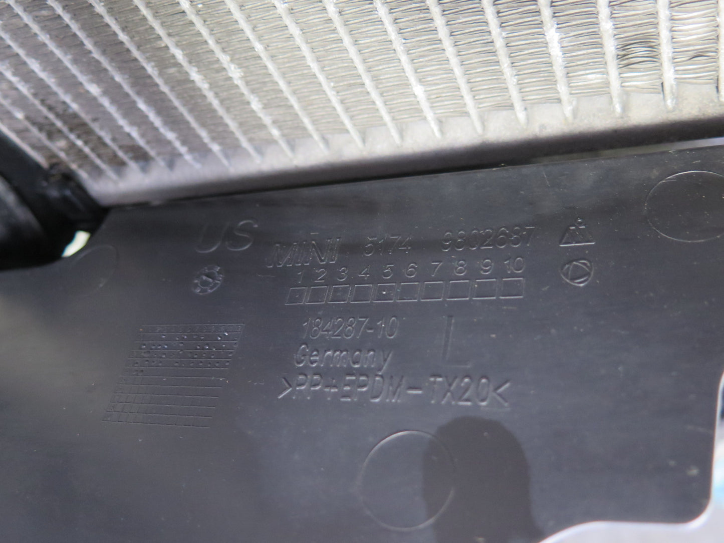 11-15 Mini Cooper S R60 R61 AWD A/T Engine Radiator Condenser Oil Cooler Fan Set