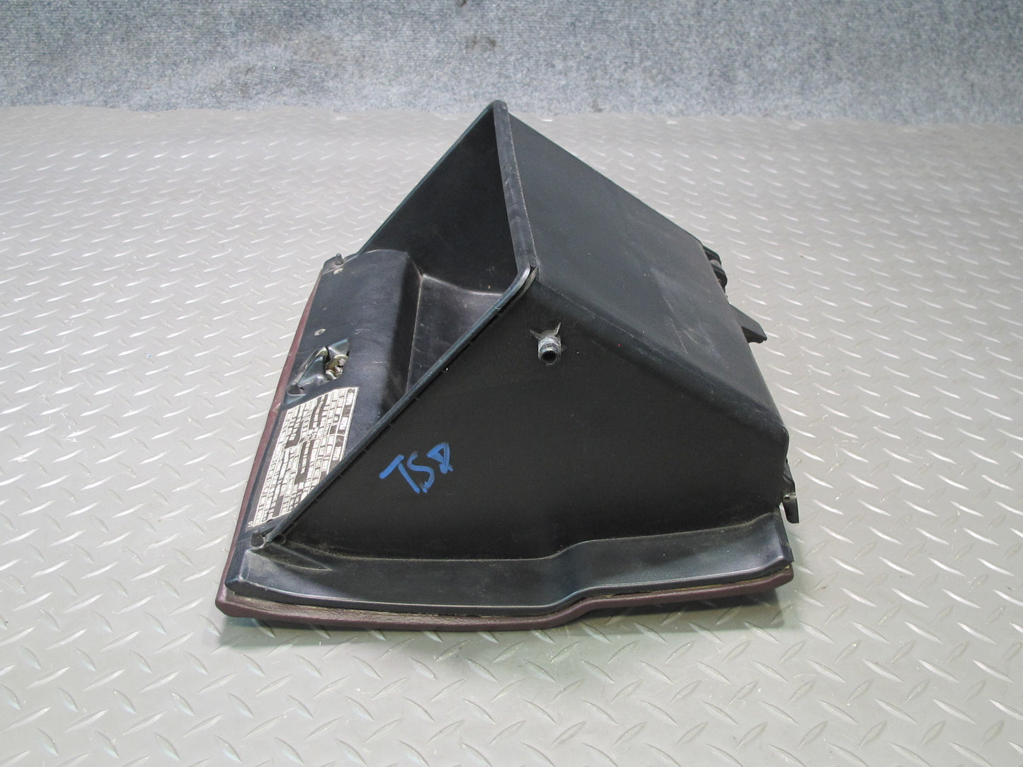 89-92 Toyota Supra MA70L Dash Glove Box Compartment Storage Door Lid Maroon OEM