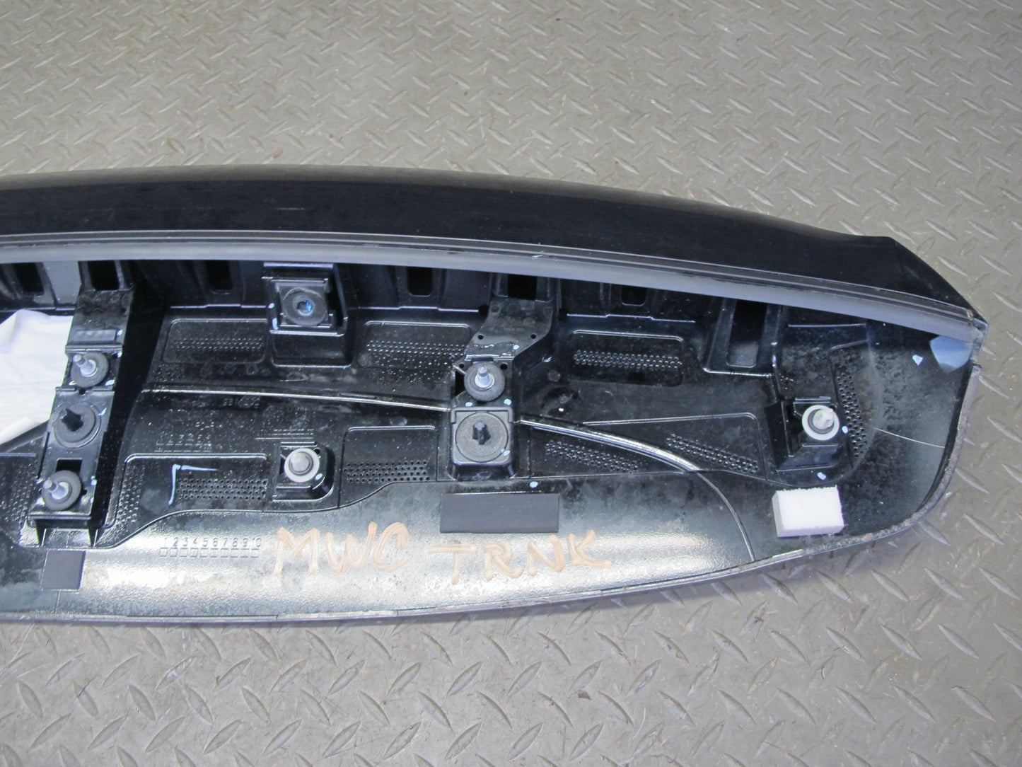 11-15 Mini Cooper S R60 Countryman Rear Trunk Boot Lid Spoiler Black 9811202 OEM