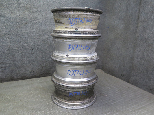 Set of 4 American Racing AR-57 R14 14" Wheel Rim 14X6J ET30 4x100 w Center Caps