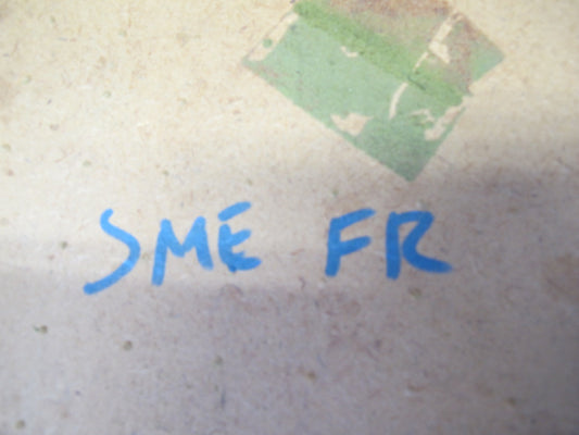 82-85 Mercedes W123 300D 240D Front Right Seat Back Trim Cover Panel Blue OEM