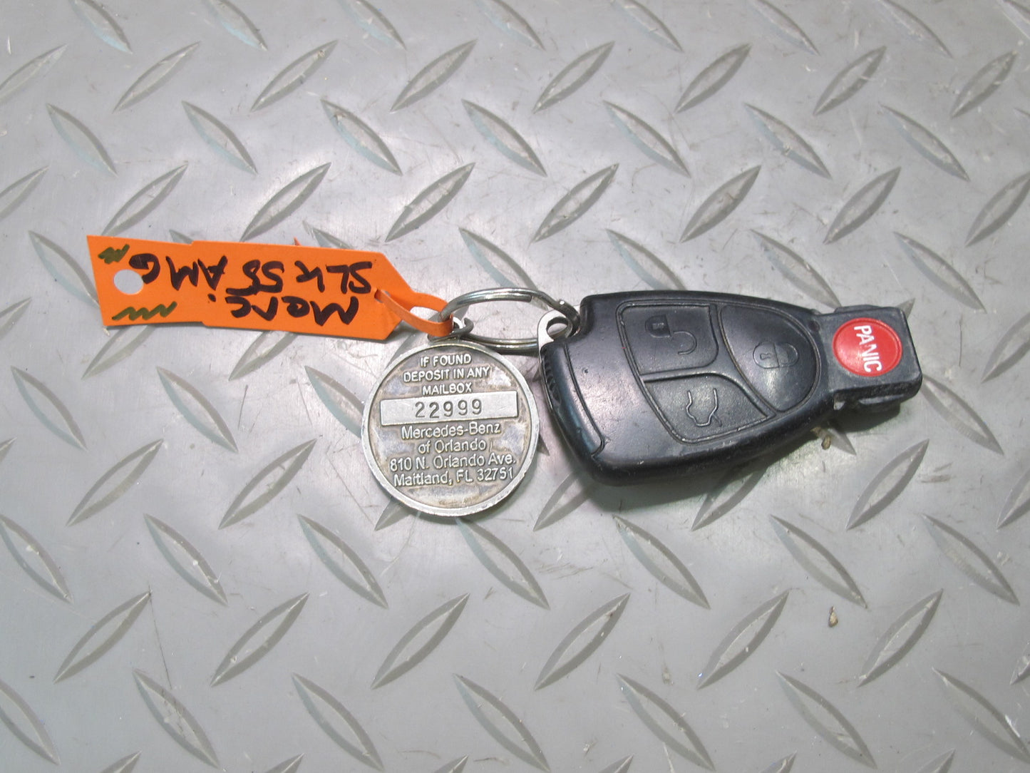 2006 Mercedes R171 SLK55 AMG 5.5L M113 ECM ECU Ignition Switch KEY Set 70K OEM