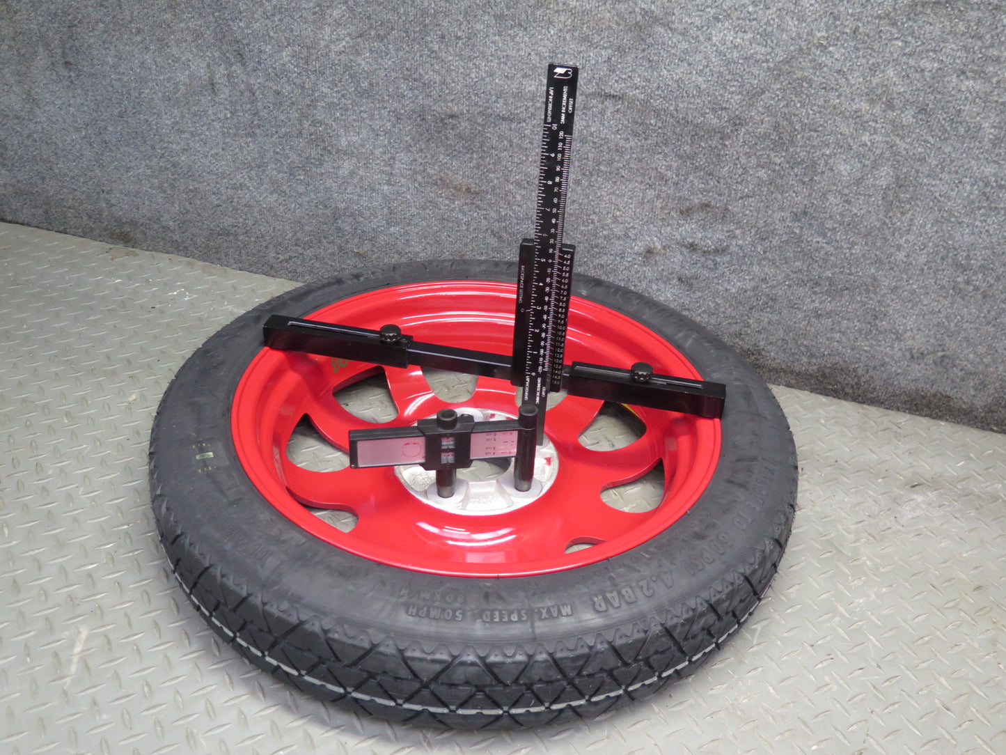 97-04 Porsche Boxster 986 Emergency Spare Tire Wheel 17x3.5 ET19 Conti 105/95