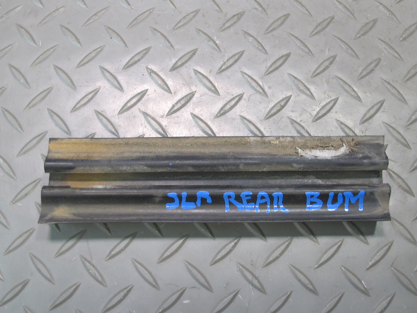 81-89 Mercedes R107 Set of 3 Rear Bumper Rubber Guard Strip OEM