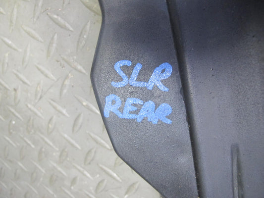 73-89 Mercedes R107 Set of 3 Rear Bumper Left Right Center Filler Molding OEM