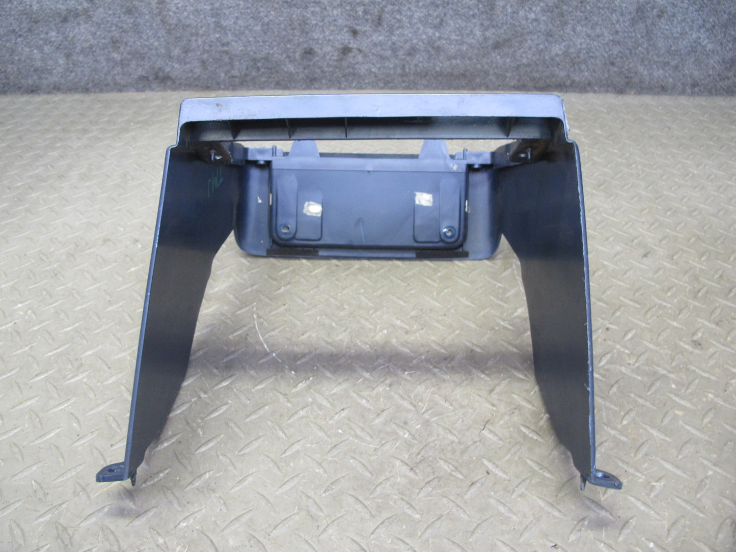 85-89 Toyota AW15 MR2 Radio Surround Trim Bezel Panel Blue 55424-17020 OEM