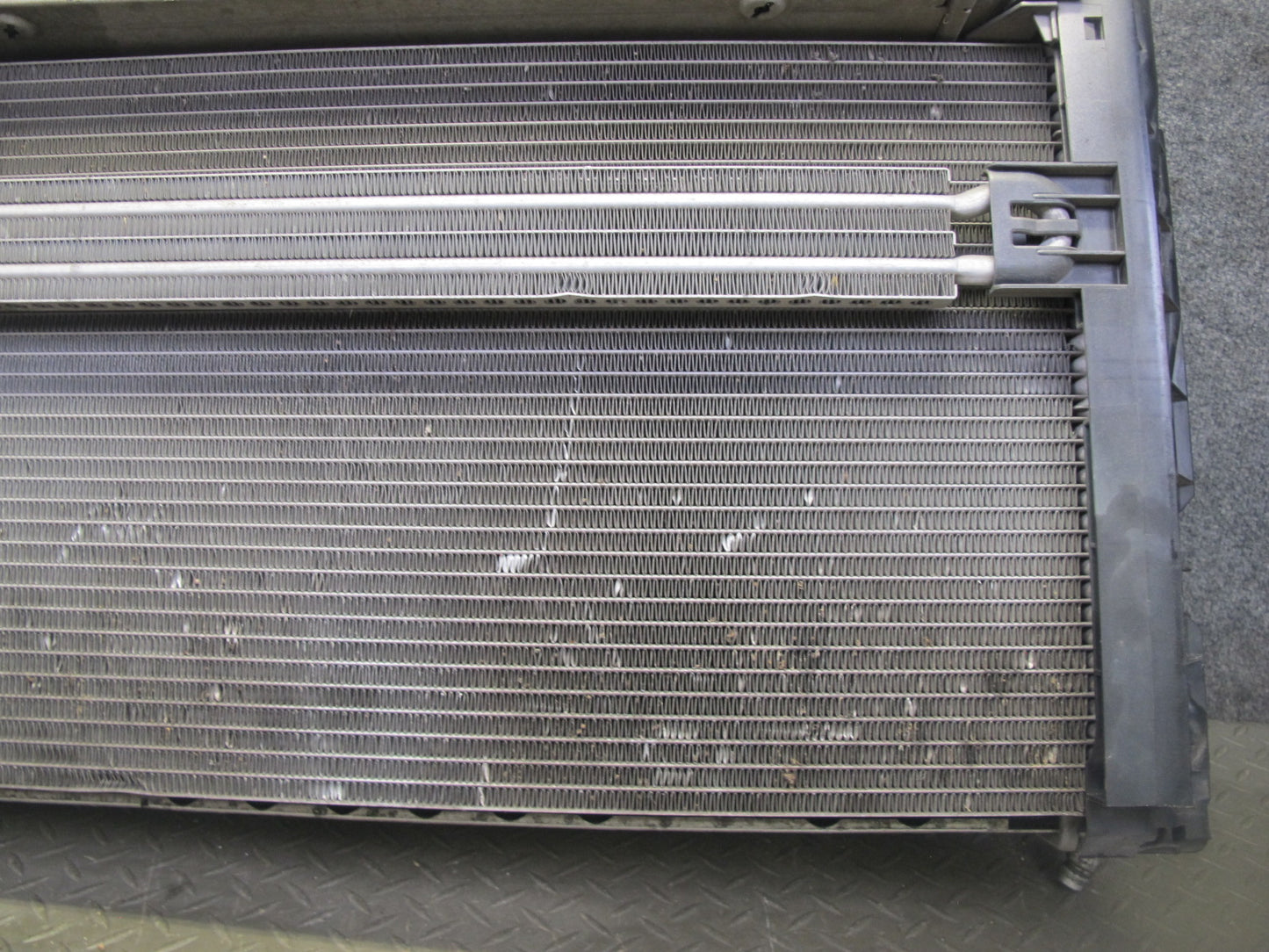07-13 BMW E90 E93 335i N54 Engine Radiator AC Condenser Intercooler Assy 64K OEM