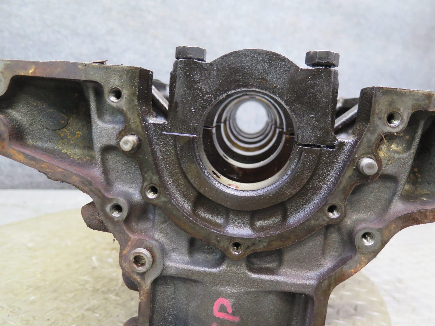 89-90 Toyota Supra MK3 3.0L 7MGE NON Turbo Engine Cylinder Block 118K Miles OEM