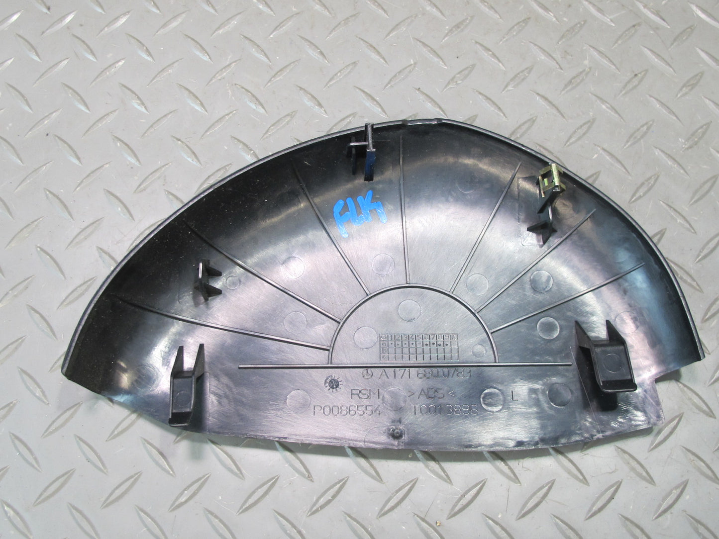 05-11 Mercedes R171 SLK Set of 2 Dash Front Left & Right END Trim Cover OEM