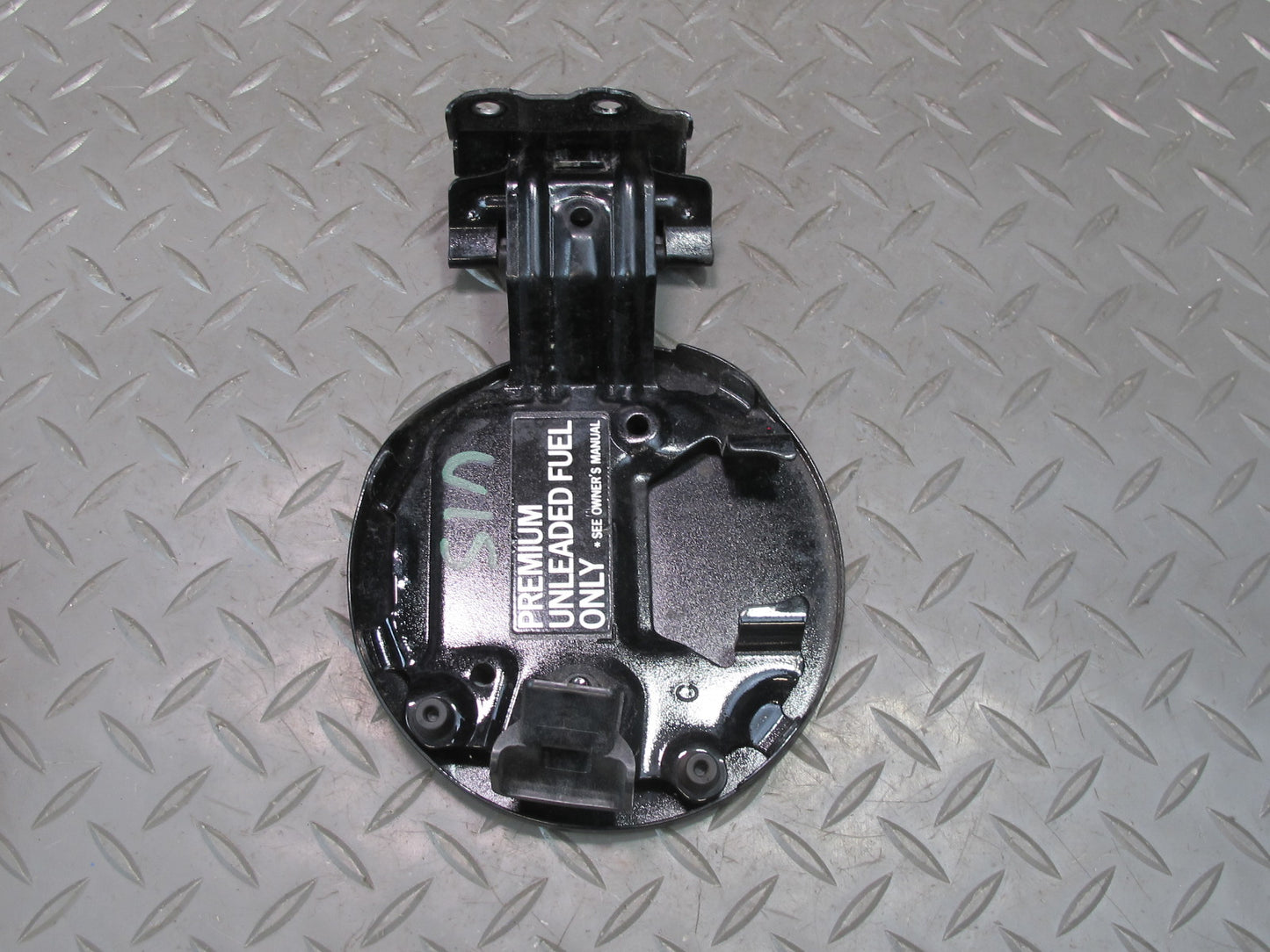 10-13 Lexus IS350 IS250 Convertible Fuel Filler Gas Door Lid Black OEM