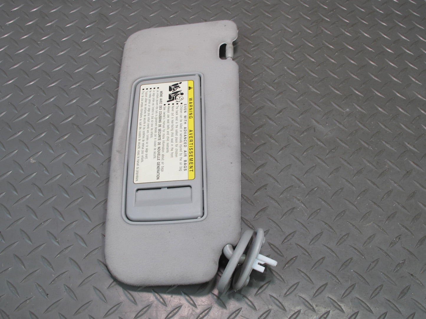 10-13 Lexus IS350 IS250 Convertible Front Left & Right Sun Visor Shade Gray OEM