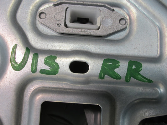 10-13 Lexus IS350 IS250 Convertible Rear Right Window Regulator w Motor OEM