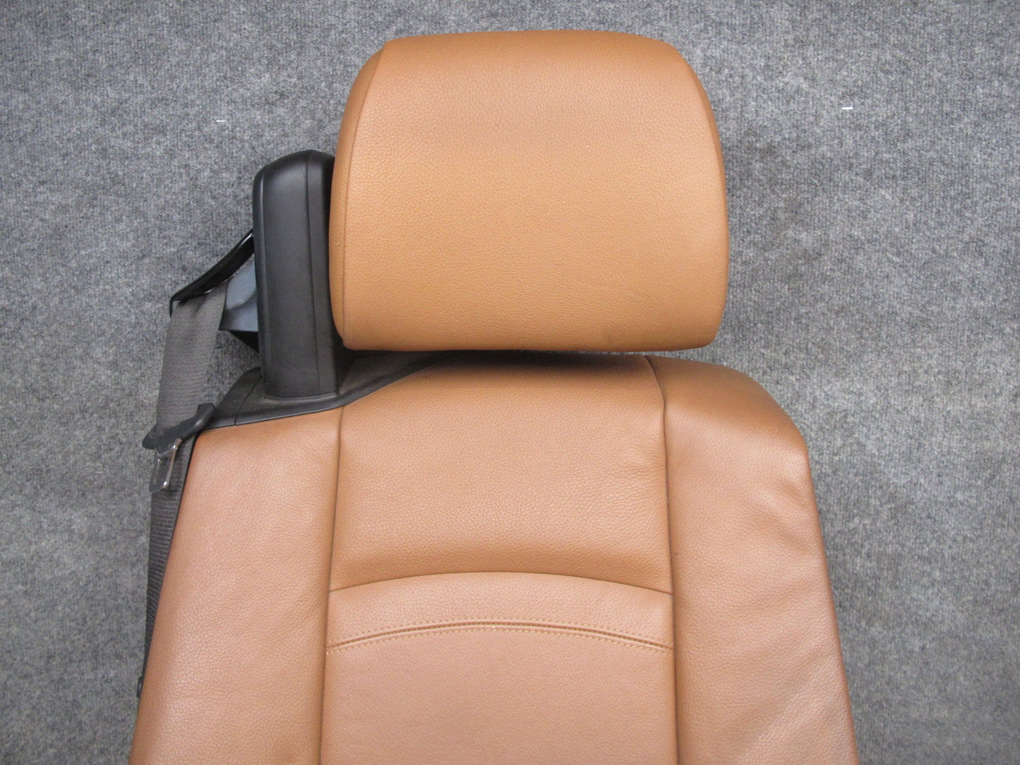 08-13 BMW E93 Convertible Front & Rear Leather Seat Bolster Set Saddle Brown OEM