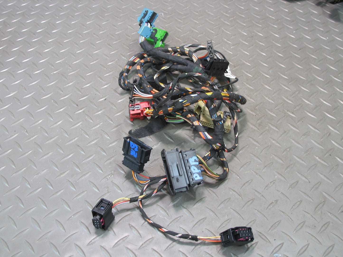 2001-2004 Porsche Boxster 986 A/C Heater Hvac Actuator Motor Wiring Harness Set