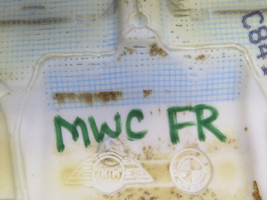 11-15 Mini Cooper R60 Countryman Front Right Seat Lower Cushion Black OEM