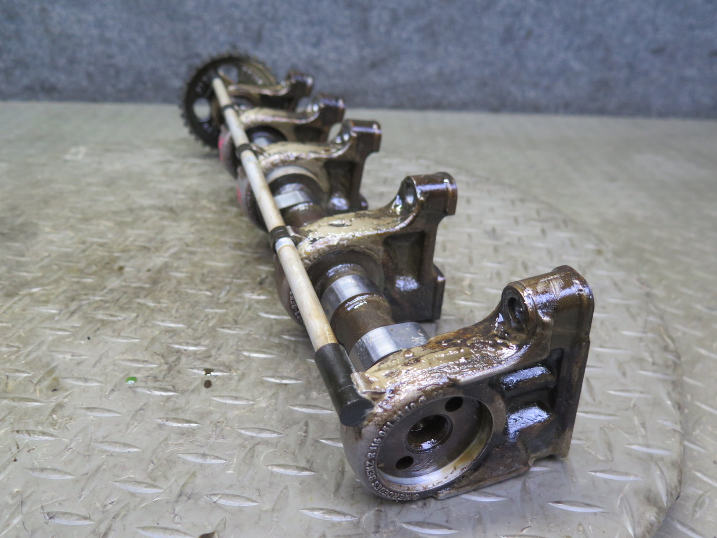 81-85 Mercedes R107 380SL M116 116.962 Engine Left Camshaft Assembly OEM