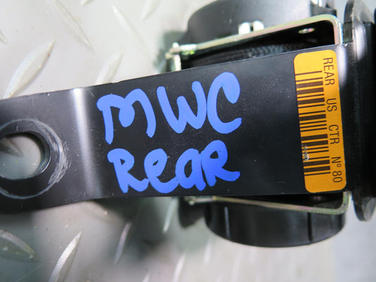 11-15 MINI R60 COUNTRYMAN REAR LEFT CENTER RIGHT SIDE SEATBELT RETRACTOR SET OEM