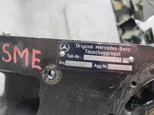 81-83 Mercedes W123 240D 616.912 Engine Motor Cylinder Block 6160112801 117k OEM