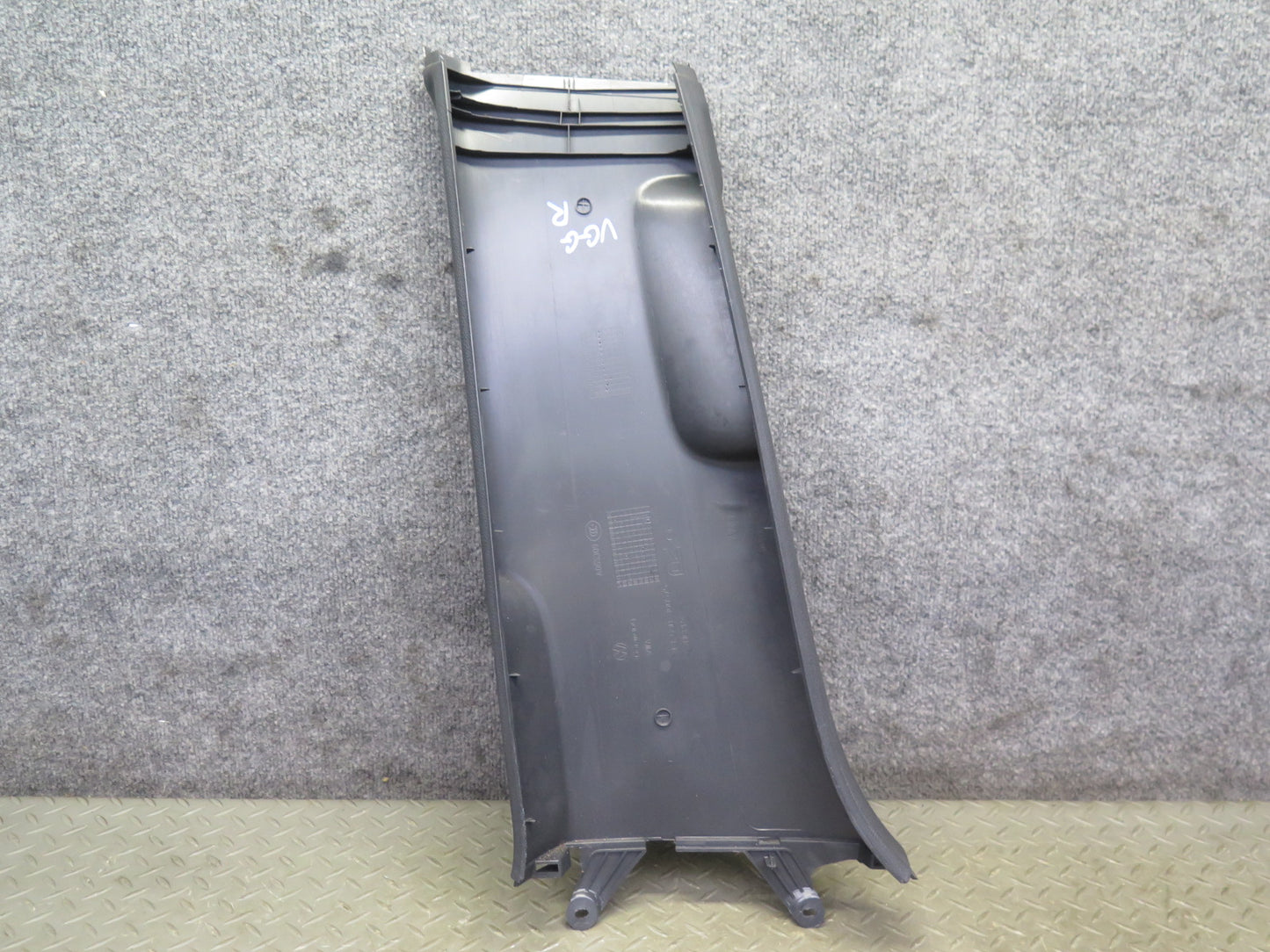 10-14 VW Golf GTI R 4DOOR Left & Right Lower B Pillar Trim Cover Set Black OEM