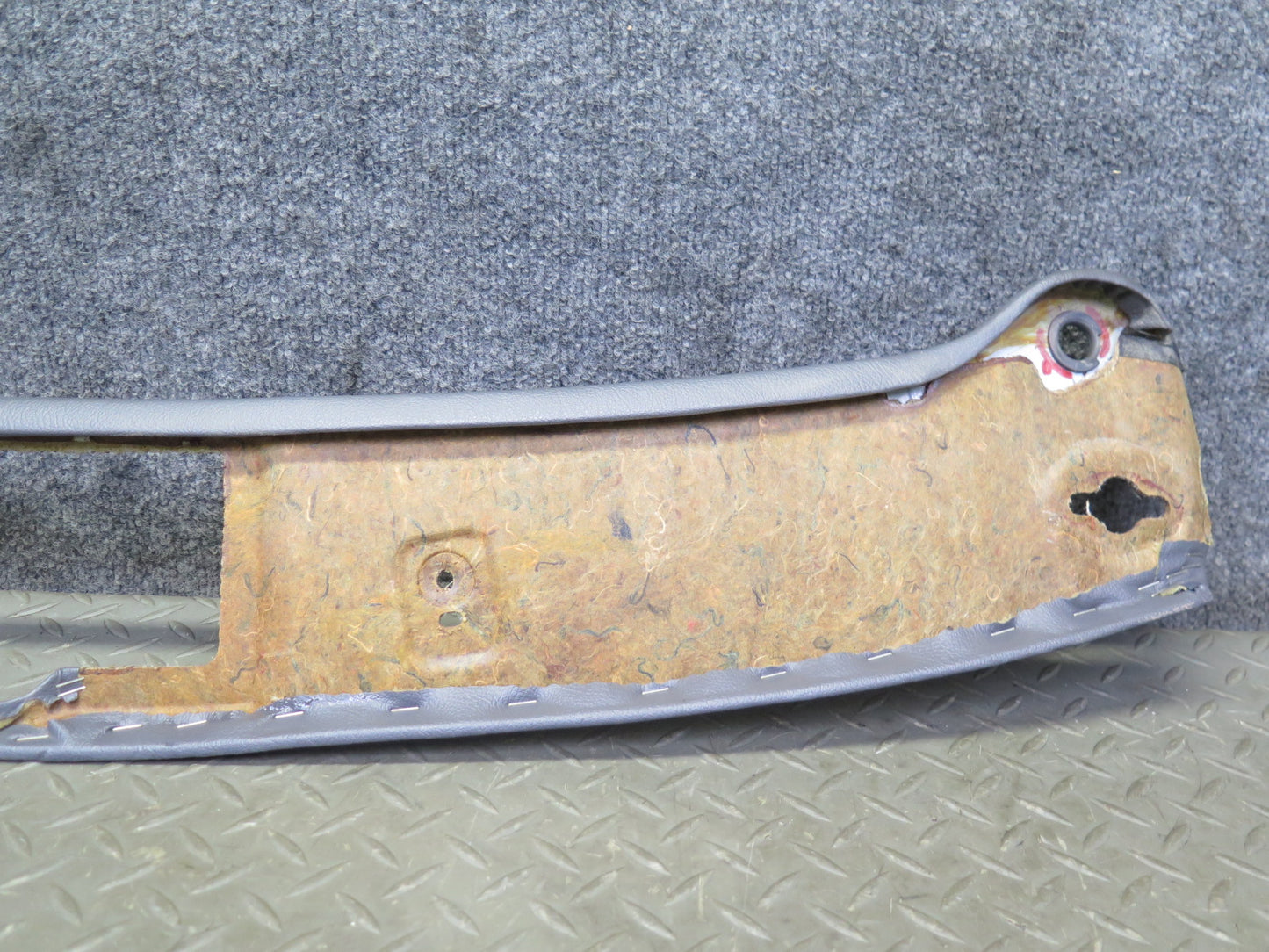 86-92 Toyota Supra MA70L Targa Front Upper Headliner Trim Cover Panel Gray OEM