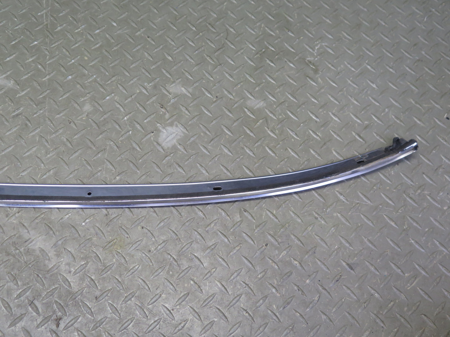 87-92 Toyota Supra MA70L Targa Roof Chrome Window Weatherstrip Guide Set OEM