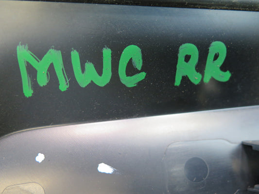 11-15 Mini Cooper R60 Set of 2 Rear Exterior D Pillar Trim Panel Molding OEM