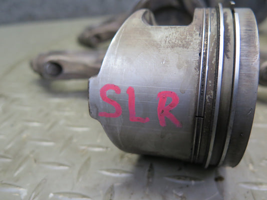 81-85 Mercedes R107 380SL M116 116.962 Set of 8 Piston Connecting Rod OEM