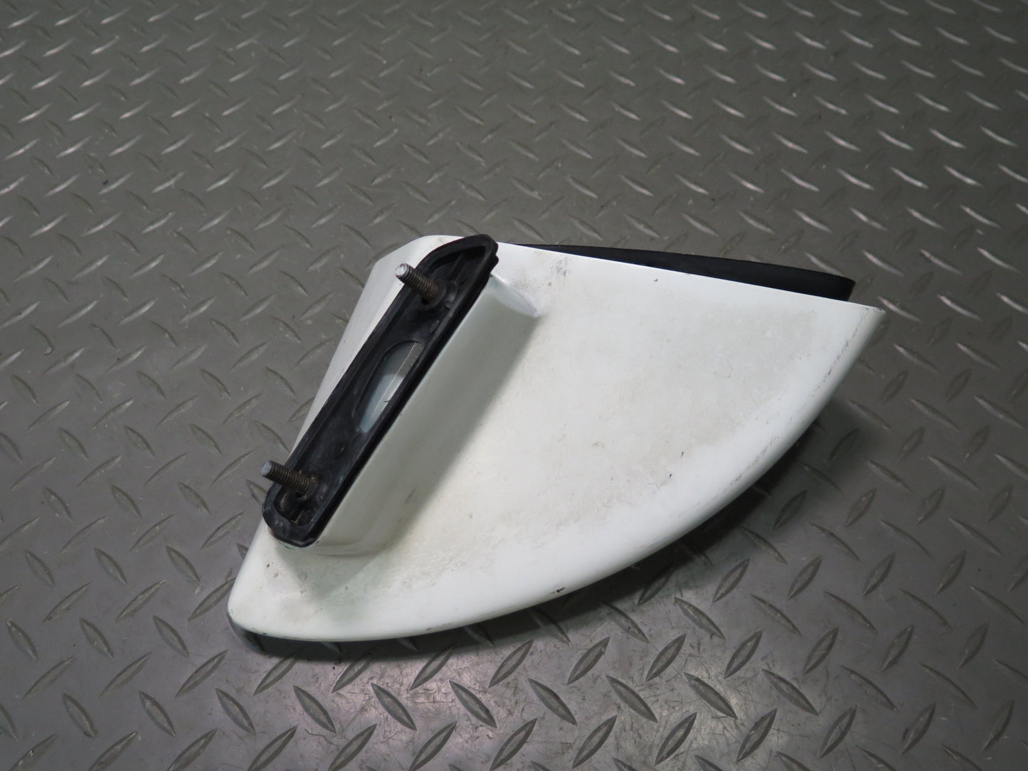88-96 Chevrolet Corvette C4 Right Door Heated Side View Power Mirror White OEM