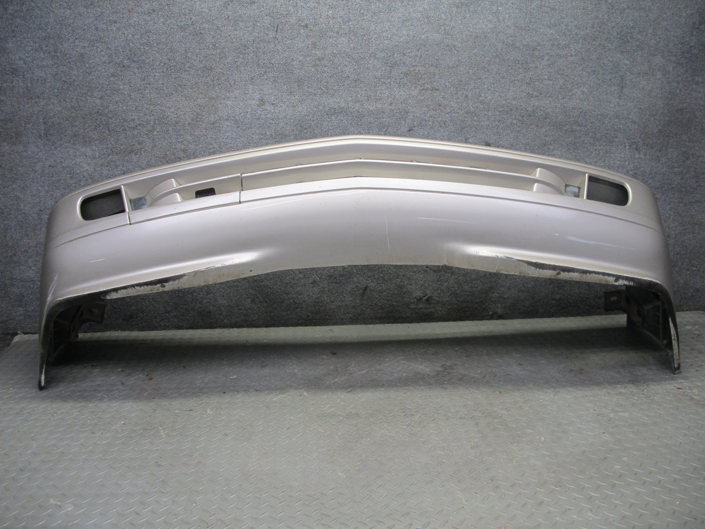 96-02 Mercedes R129 Sl-class Front Bumper Cover Smoke Silver OEM