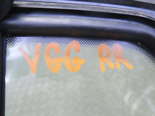 10-14 VW Golf GTI R MK6 4DOOR Rear Right Door Fixed Glass OEM