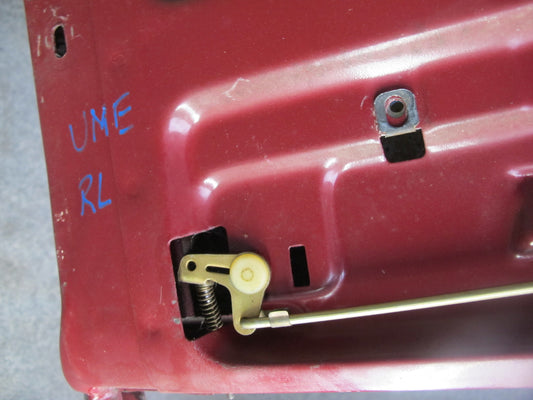75-76 Mercedes W115 300D Sedan Rear Left Driver Side Door Shell Panel RED OEM