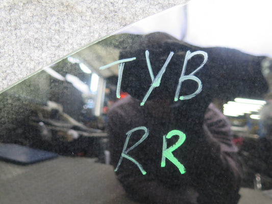 07-13 BMW E93 335i Convertible Rear Right Quarter Glass Window OEM