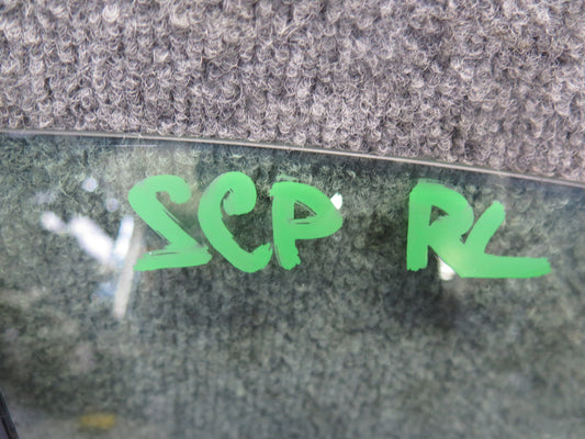 02-10 Lexus Z40 SC430 Rear Left Quarter Glass Window OEM