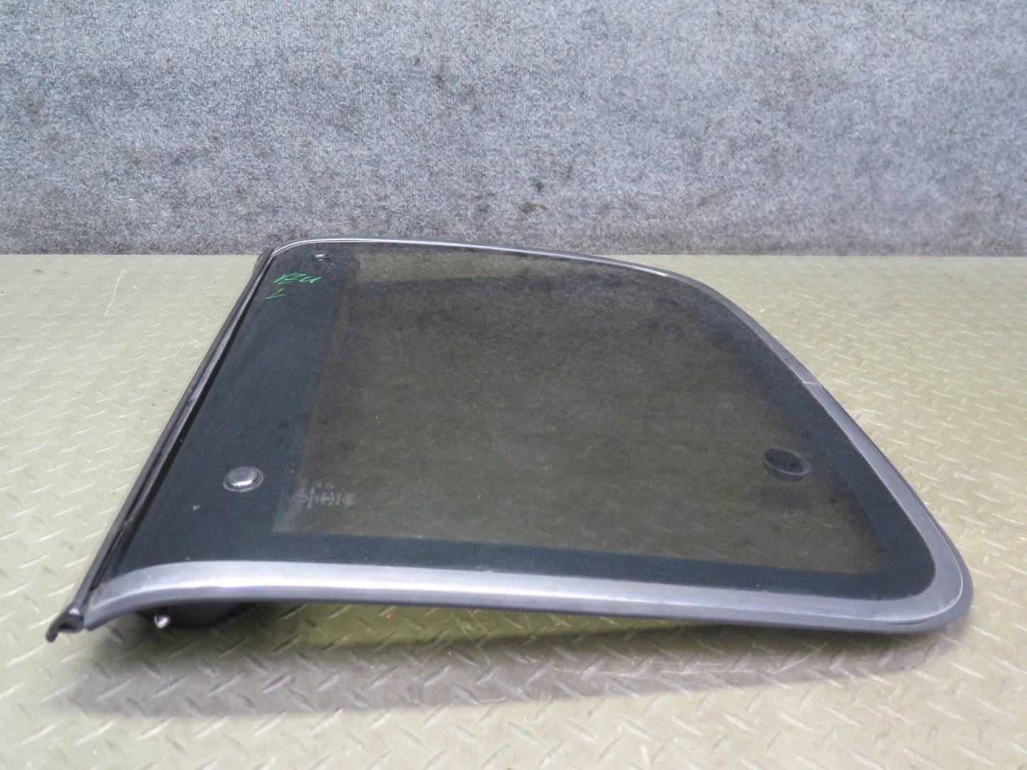 85-89 Nissan Z31 300ZX 2+0 Left T-top Roof Glass Panel Tinted w Lock Latch OEM