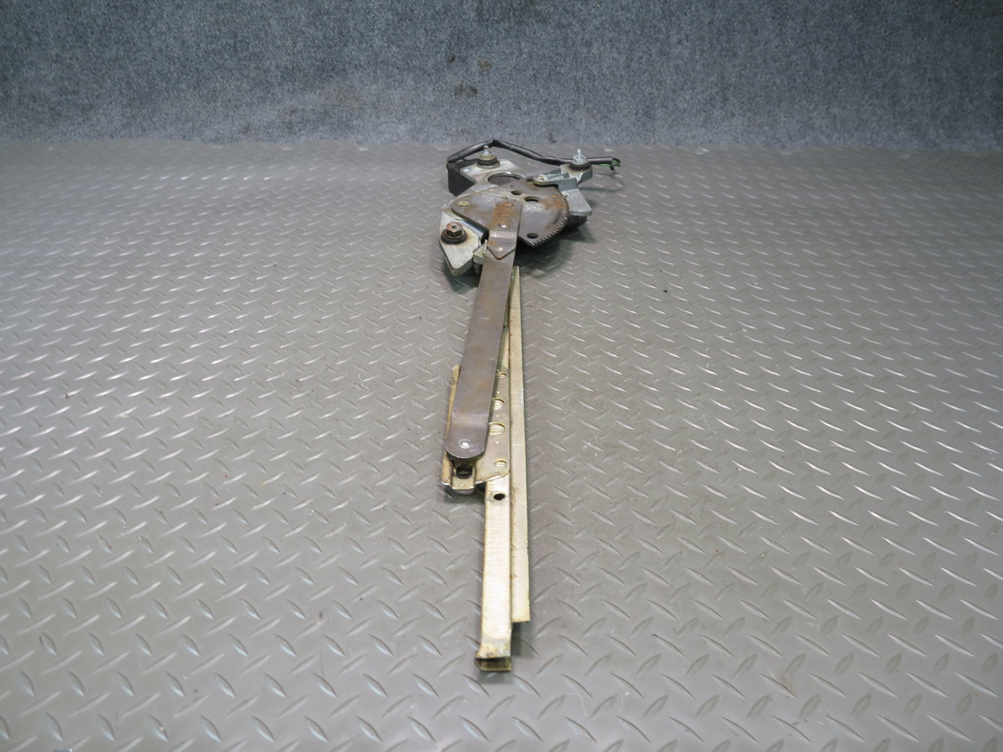 75-76 Mercedes W115 300SD Rear Left Door Window Regulator w Motor OEM