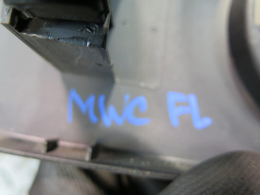 11-15 Mini Cooper R60 Countryman Front Left Seat Adjust Trim Panel Black Set OEM