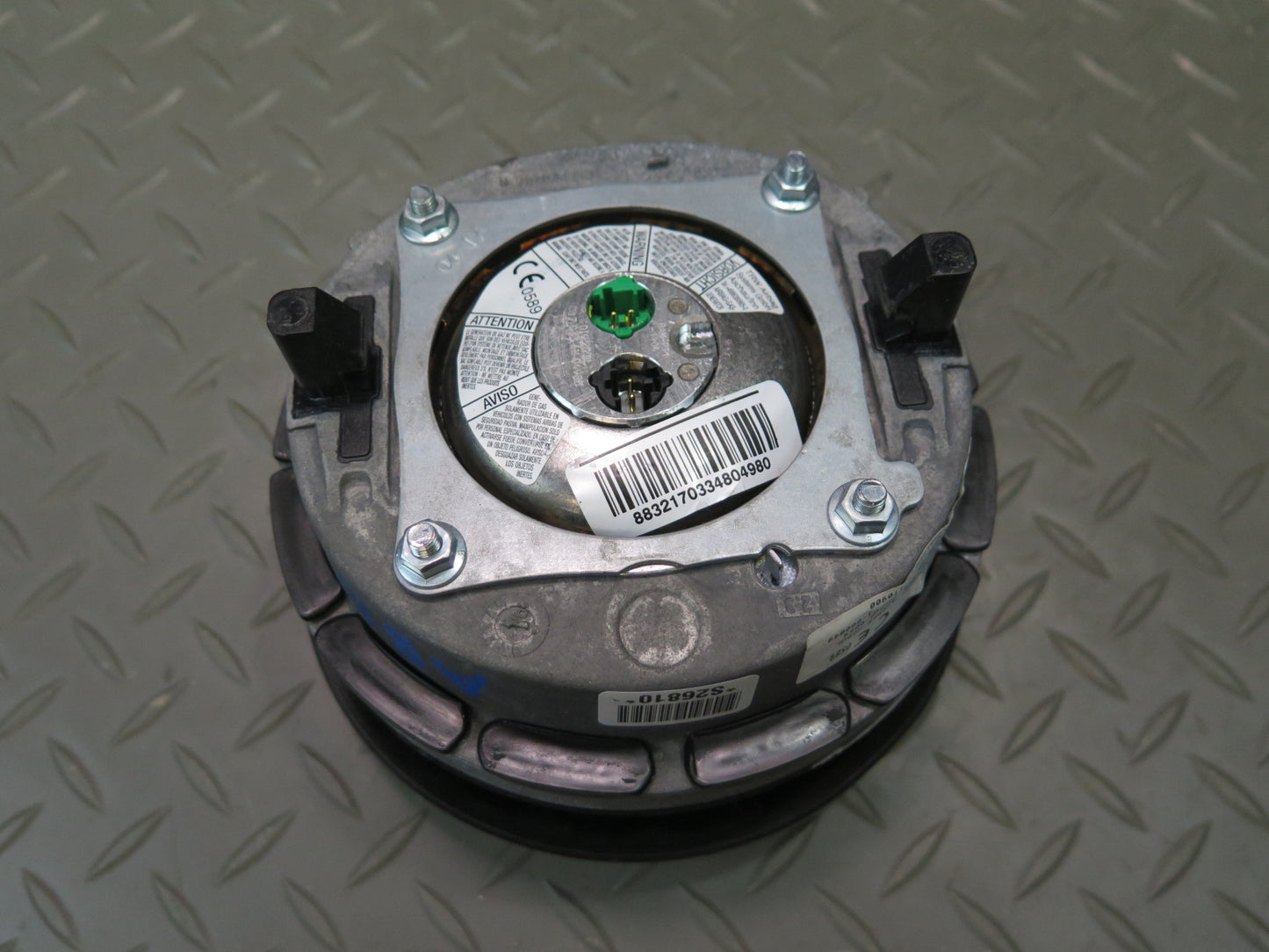 01-06 BMW 330ci E46 CONVERTIBLE STEERING WHEEL SRS AIRBAG OEM