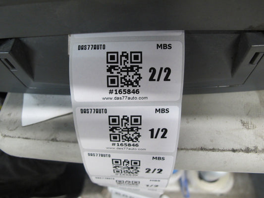 84-85 BMW E24 633CSI Front Left & Right Side Leather Sport Seat Black Set OEM