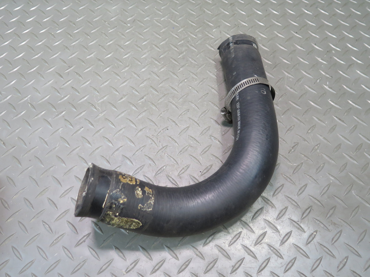 75-76 Mercedes W115 300D Set of 2 Engine Radiator Coolant Hose Pipe OEM
