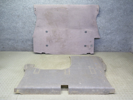 95-99 BMW E36 318ti Compact Rear Trunk Carpet Liner Trim Panel Set OEM
