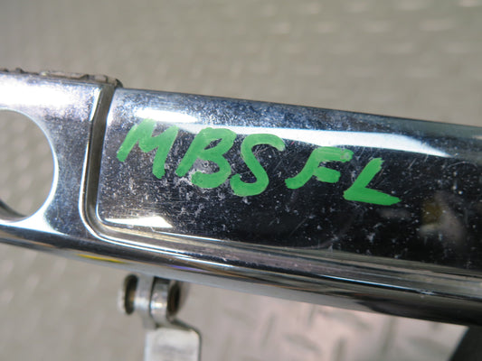 84-89 BMW E24 633CSI Front Left Exterior Door Handle Chrome OEM