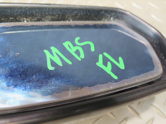 80-89 BMW E24 633CSI 635CSI Left Door Side View Heated Power Mirror Chrome OEM