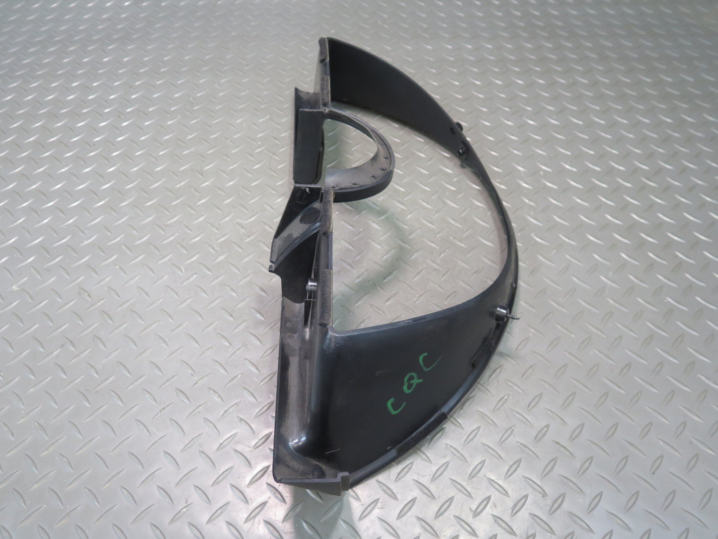 90-95 Chevrolet Corvette C4 Instrument Cluster Speedometer Trim Panel Black OEM