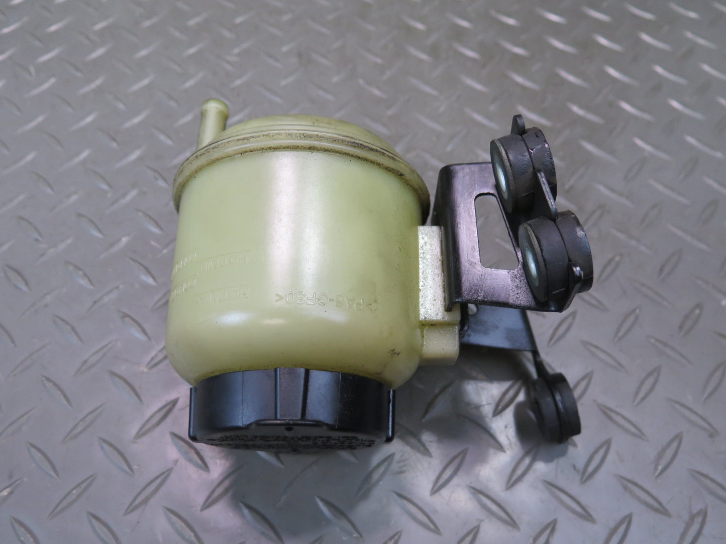 07-09 Nissan 350Z Z33 Convert Power Steering Fluid Reservoir Tank w Bracket OEM