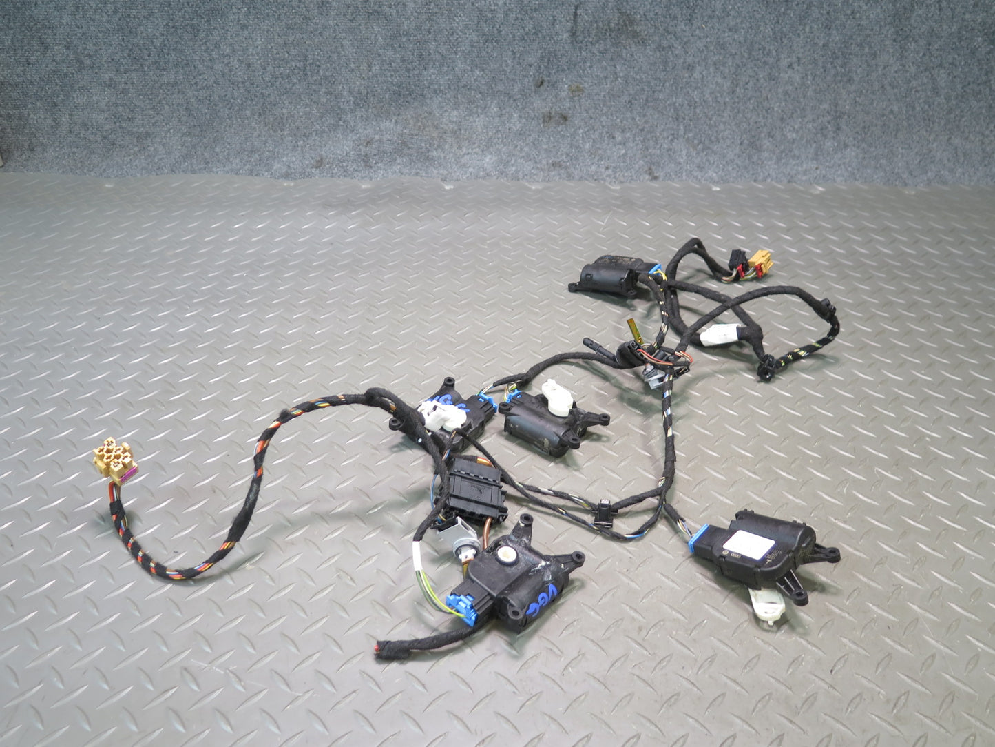 10-14 VW Golf MK6 R GTI A/C Heater Flap Door Actuator Motor Wiring Set OEM