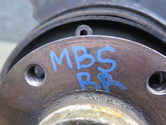 83-89 BMW 633CSI Rear Right Trailing Arm Spindle Knuckle Wheel Hub Bearing OEM